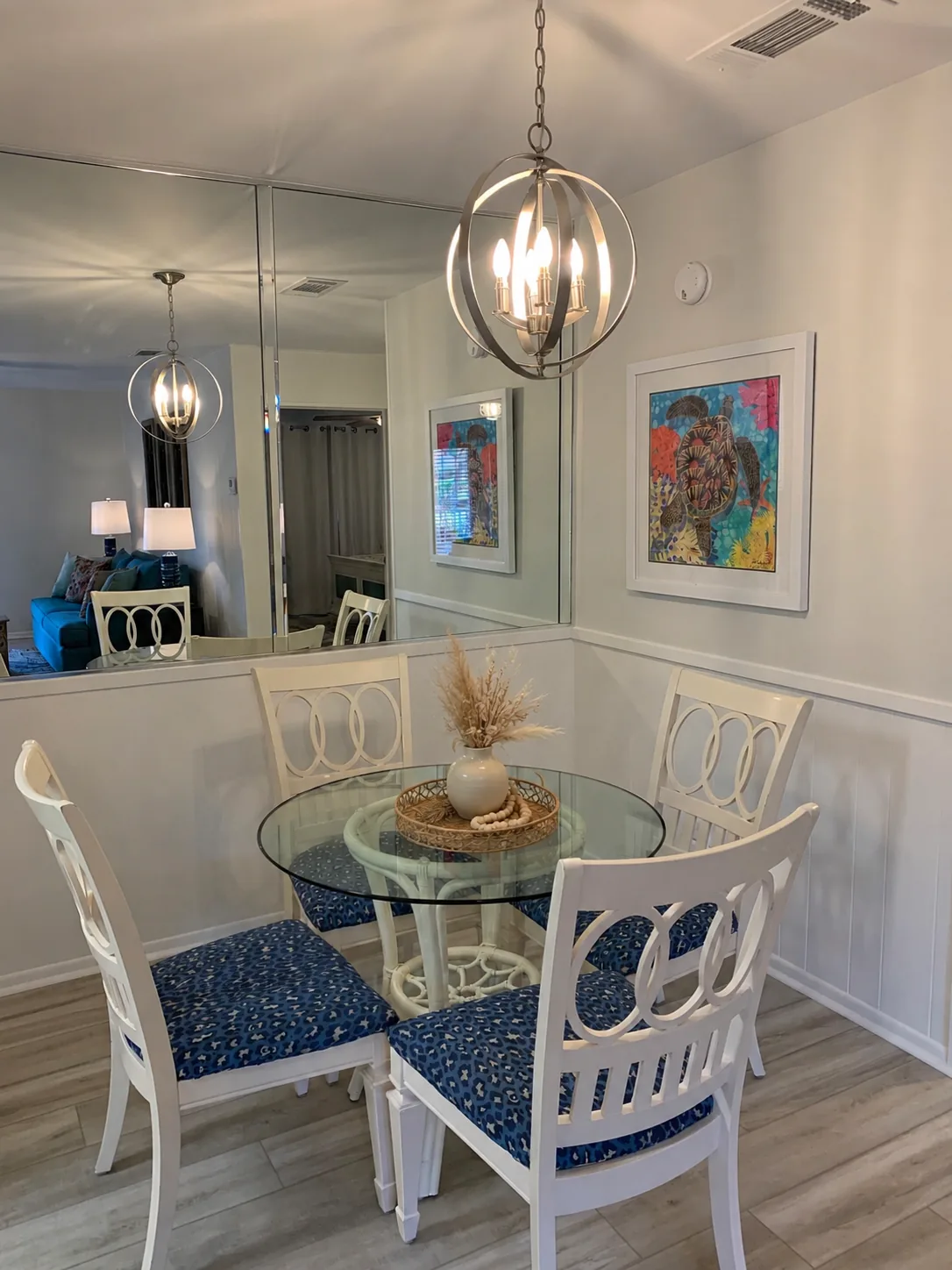 Boho Hideaway dining area