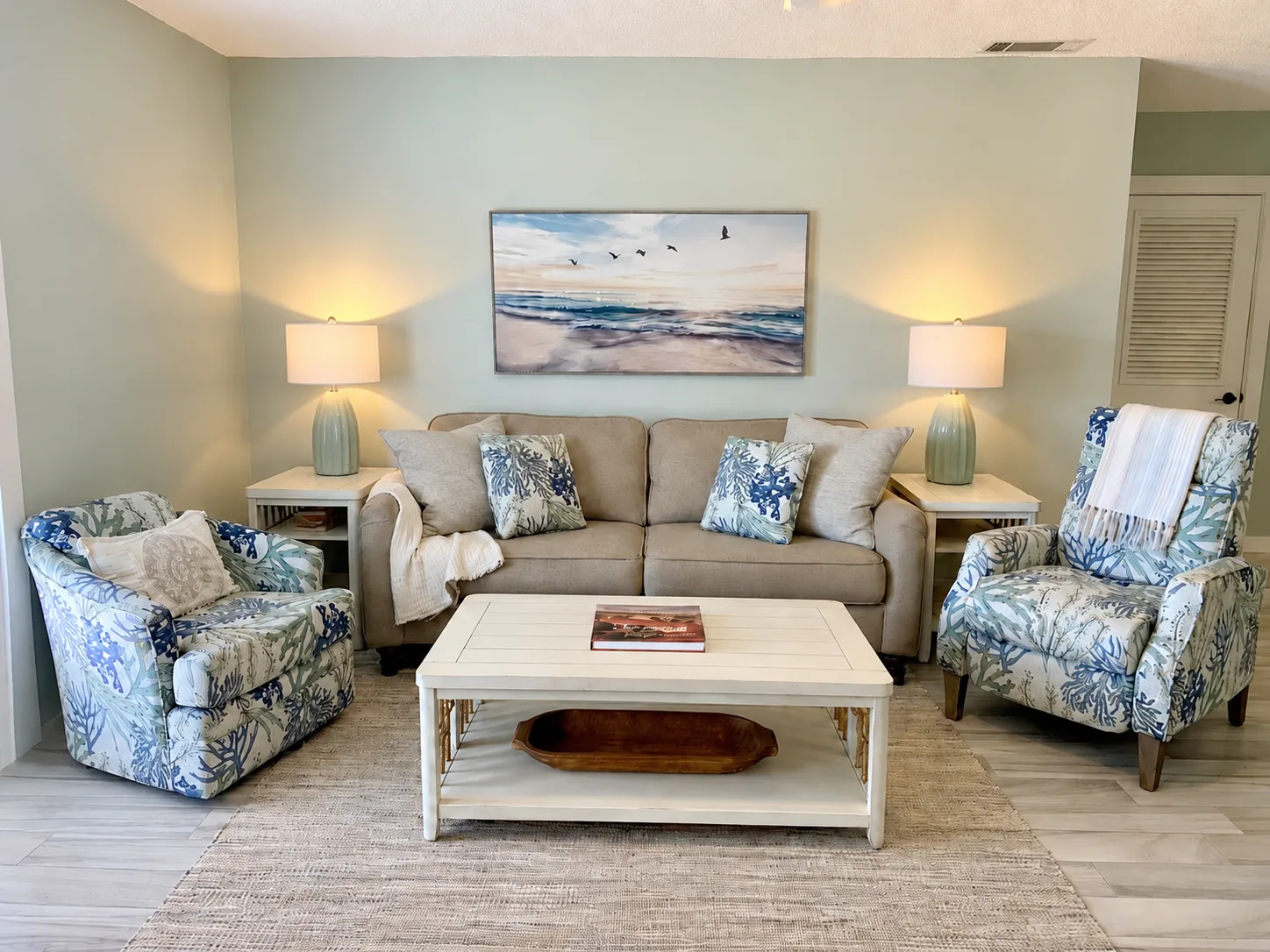 Coastal Cottage living room
